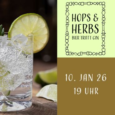 Hops & Herbs | Bier trifft Gin 10.01.26